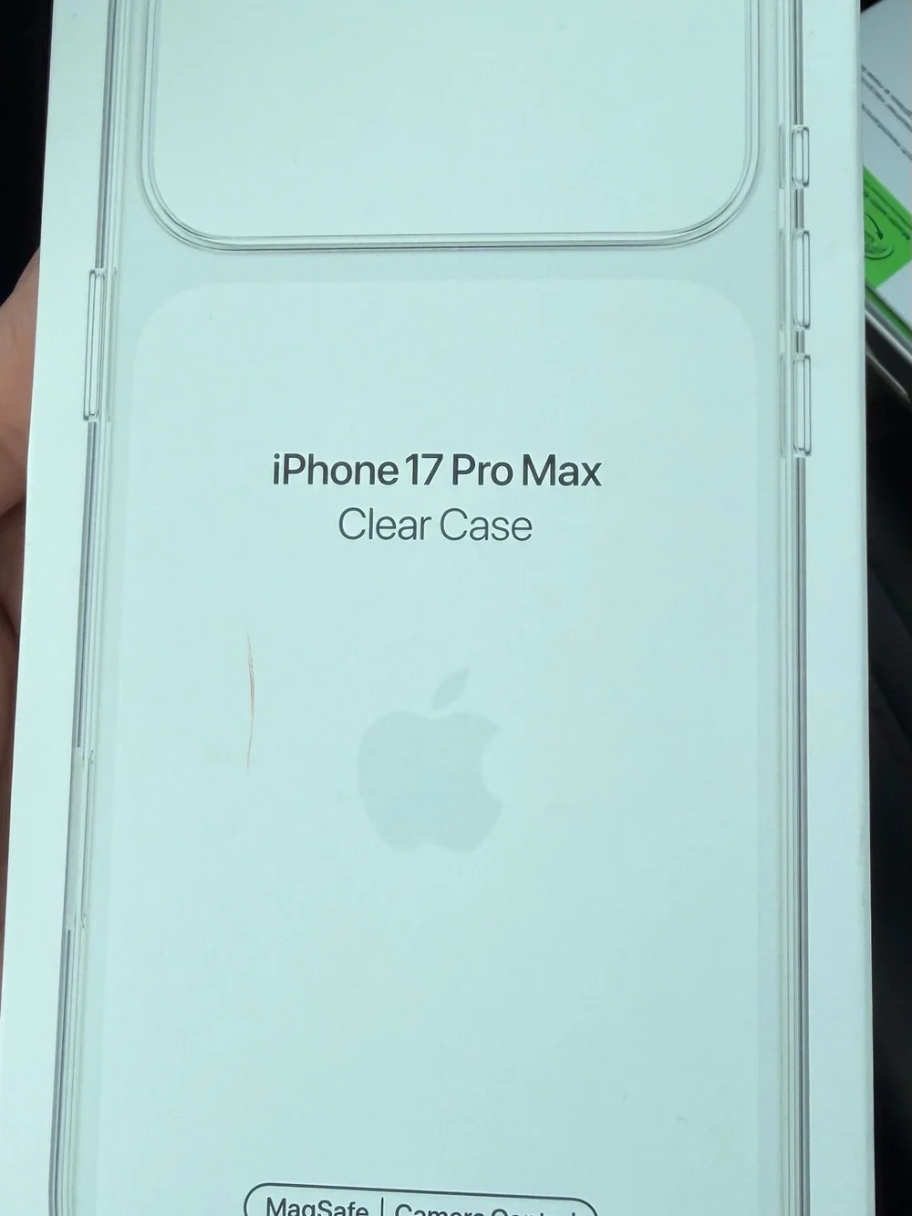 Apple iPhone 17 Pro Max Clear Case with MagSafe. Brand new. Unopened box